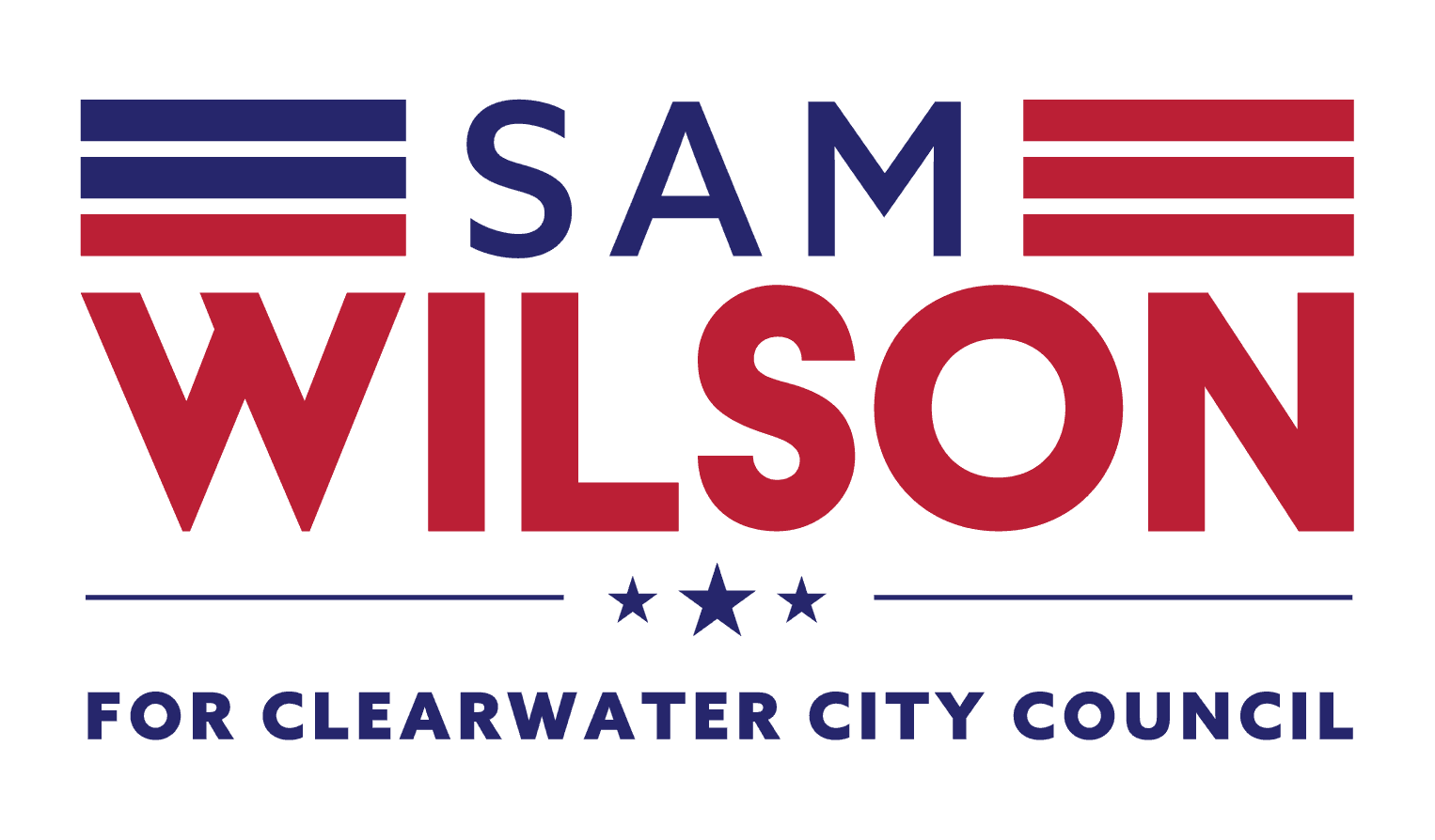 Sam Wilson for Clearwater City Council logo